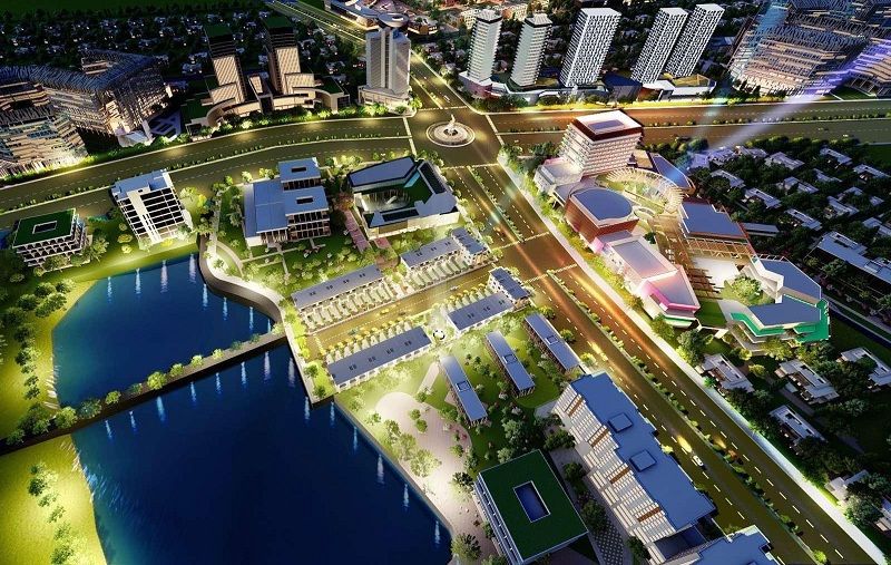Auracapital – Cơ hội đầu tư đất nền Hòa Lạc tiềm năng 2025 2 phoi canh 1 40 lo dat nen phu cat hoa lac mat tinh lo 446
